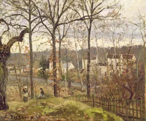 Winterlandschaft in Louveciennes